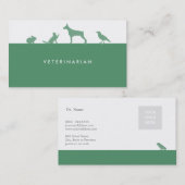 Veterinair visitekaartje (Voorkant / Achterkant)