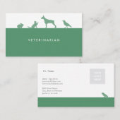 Veterinair visitekaartje (Voorkant / Achterkant)