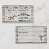 Veterinair Visitekaartje (Voorkant / Achterkant)