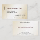 veterinair Visitekaartje (Voorkant / Achterkant)