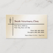 veterinair Visitekaartje (Voorkant)