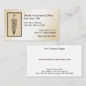 veterinair Visitekaartje (Voorkant / Achterkant)