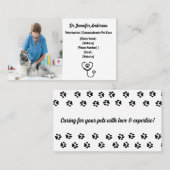  veterinair Visitekaartje (Voorkant / Achterkant)