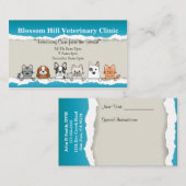 Veterinair Visitekaartje (Voorkant / Achterkant)