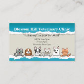 Veterinair Visitekaartje (Voorkant)