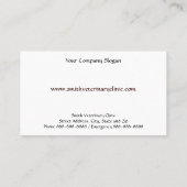 veterinair Visitekaartje (Achterkant)