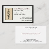 veterinair Visitekaartje (Voorkant / Achterkant)