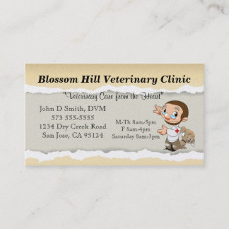 Veterinair Visitekaartje