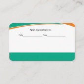 Veterinair Visitekaartje Afsprakenkaartje (Achterkant)