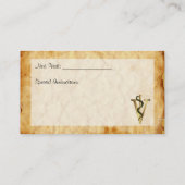 Veterinair Visitekaartje Afsprakenkaartje (Achterkant)