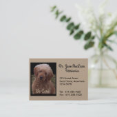 Veterinair Visitekaartje Cutest Dog in de wereld (Staand voorkant)