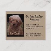 Veterinair Visitekaartje Cutest Dog in de wereld (Voorkant)