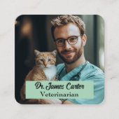  Veterinair Visitekaartje met Foto (Voorkant)