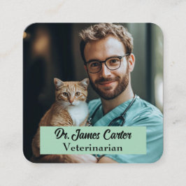  Veterinair Visitekaartje met Foto