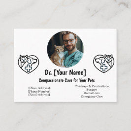  Veterinair Visitekaartje met Foto