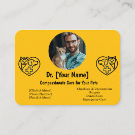  Veterinair Visitekaartje met Foto