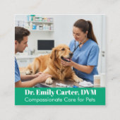  Veterinair Visitekaartje - QR-code (Voorkant)