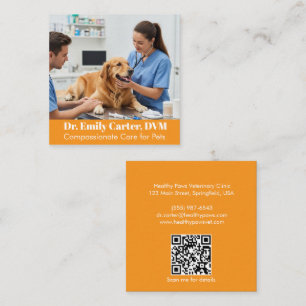 Veterinair Visitekaartje - QR-code