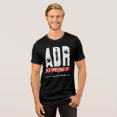 Veterinaire ADR, maar met het oog op de technische Tri-Blend Shirt (Voorkant volledig)