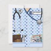 Veterinaire Afstuderen bekendmaking Kaart (Voorkant)