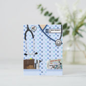 Veterinaire Afstuderen bekendmaking Kaart (Staand voorkant)