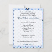 Veterinaire Afstuderen bekendmaking Kaart (Achterkant)