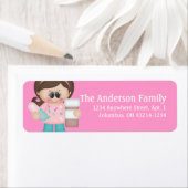 Veterinaire assistent Tech Return Address Labels (Insitu)