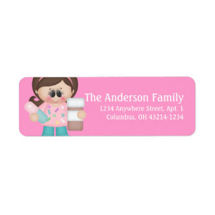 Veterinaire assistent Tech Return Address Labels