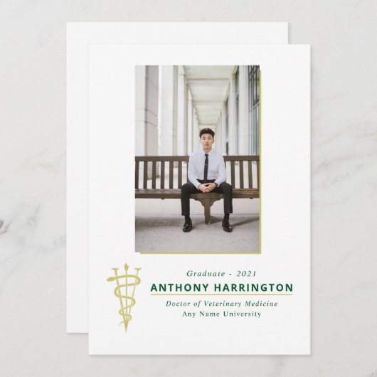 Veterinaire bekendmaking aankondiging (Voorkant / Achterkant)