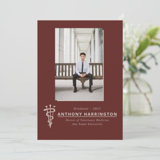 Veterinaire bekendmaking aankondiging (Staand voorkant)