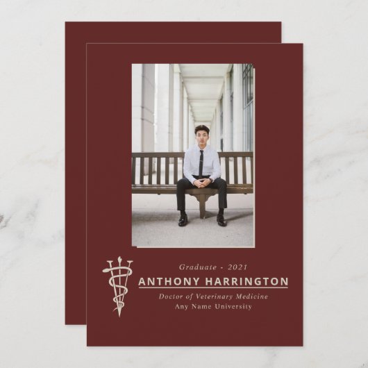 Veterinaire bekendmaking aankondiging (Voorkant / Achterkant)