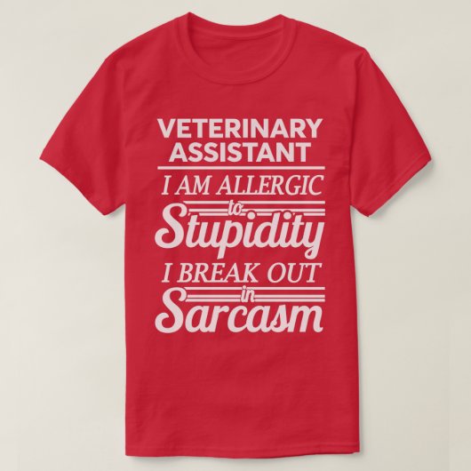 VETERINAIRE BIJSTAND 1 T-SHIRT (Design voorkant)