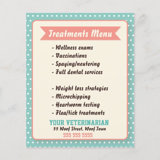 Veterinaire brochure (Achterkant)