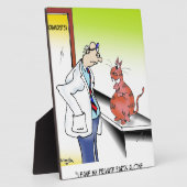 Veterinaire Cartoon 9480 Fotoplaat (Zijkant)