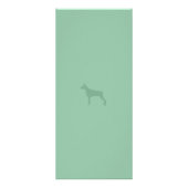 Veterinaire diensten Dog- en Cat-rackkaart Reclamekaart (Achterkant)