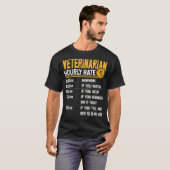 Veterinaire dierenarts t-shirt (Voorkant volledig)