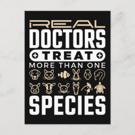 Veterinaire echte artsen behandelen meer dan één s briefkaart