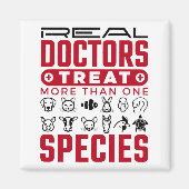 Veterinaire echte artsen behandelen meer dan één s magneet (Voorkant)