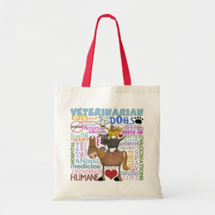 Veterinaire en subtechnische voorwaarden tote bag