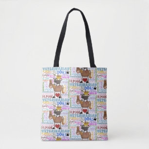 Veterinaire en subtechnische voorwaarden tote bag