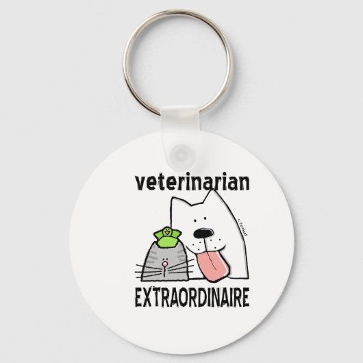 Veterinaire extraordinaire sleutelhanger (Voorkant)