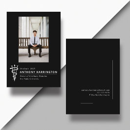 Veterinaire foto symbool zwart wit aankondiging