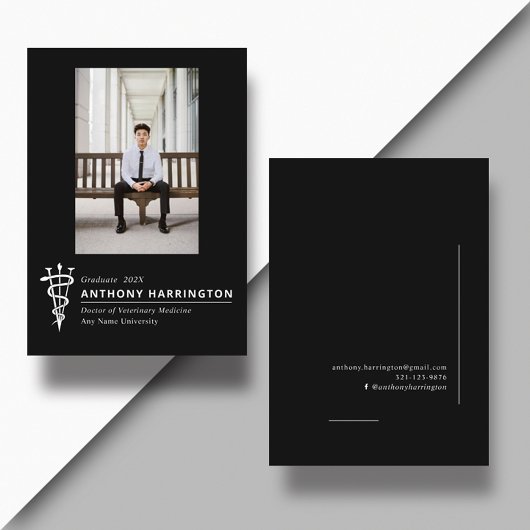 Veterinaire foto symbool zwart wit aankondiging