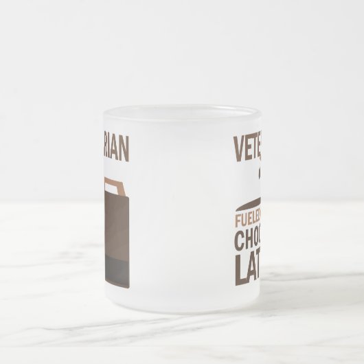 Veterinaire Gift Matglas Koffiemok (Center)