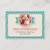 Veterinaire Kaart Verwijzing -  (Achterkant)