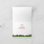 Veterinaire kerstkaarten, Pet Hospital Bedankkaart (Binnen)