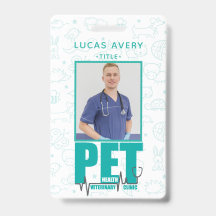 Veterinaire kliniek Foto Modern Blauw