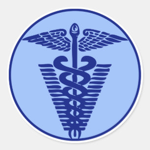 Veterinaire logo 3 ronde sticker