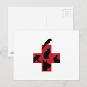 VETERINAIRE LOGO BRIEFKAART (Voorkant / Achterkant)