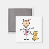 Veterinaire maatstaf magneet (Voorkant / Achterkant)